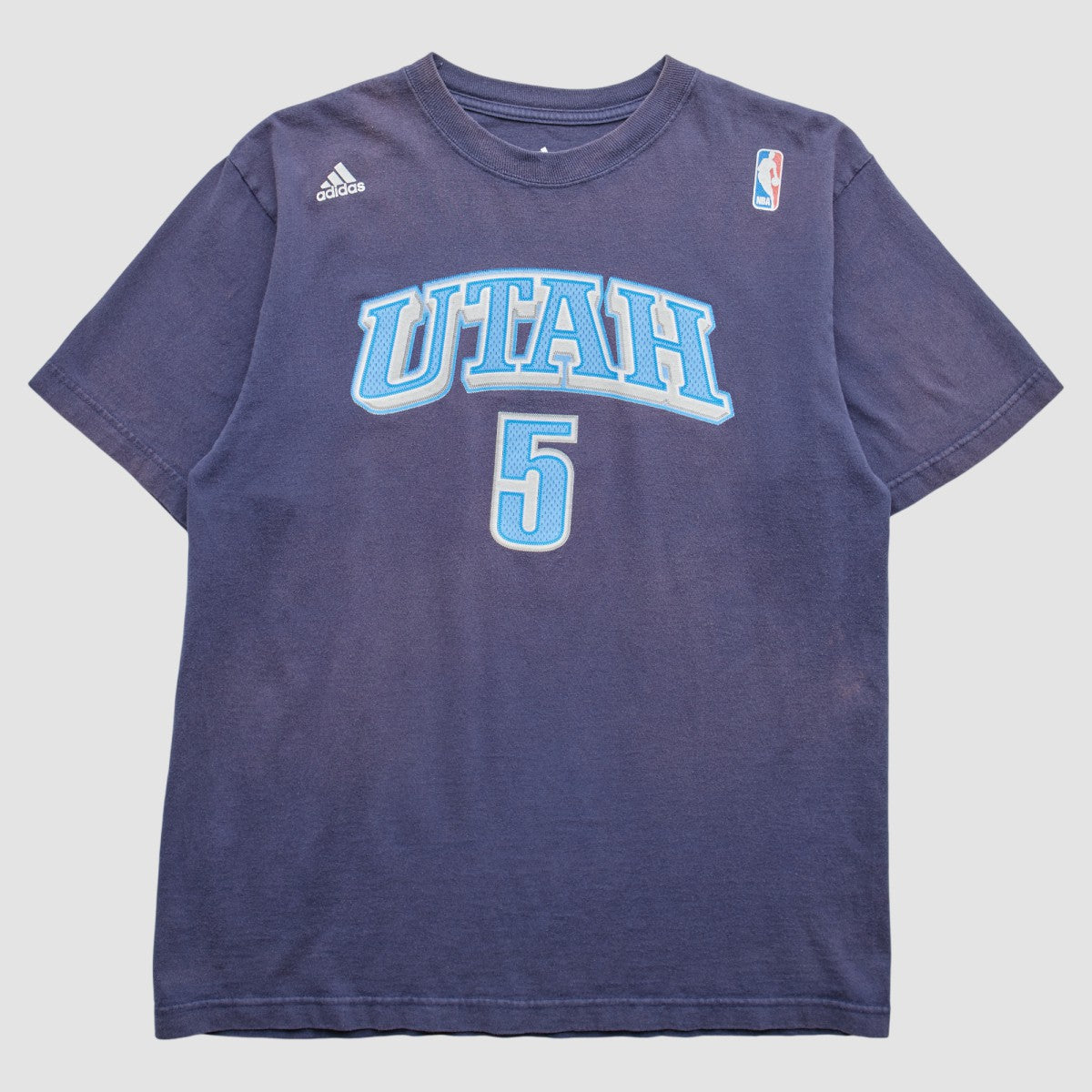 Adidas Utah Jazz 2006 T-Shirt Navy Vintage