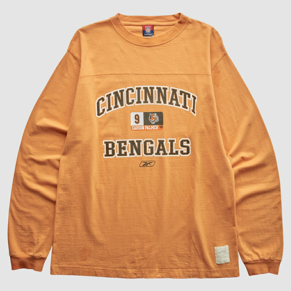 Cincinnati Bengals Reebok 2000s T-Shirt - Orange Vintage - Fanatics