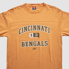Cincinnati Bengals Reebok 2000s T-Shirt - Orange Vintage - Fanatics