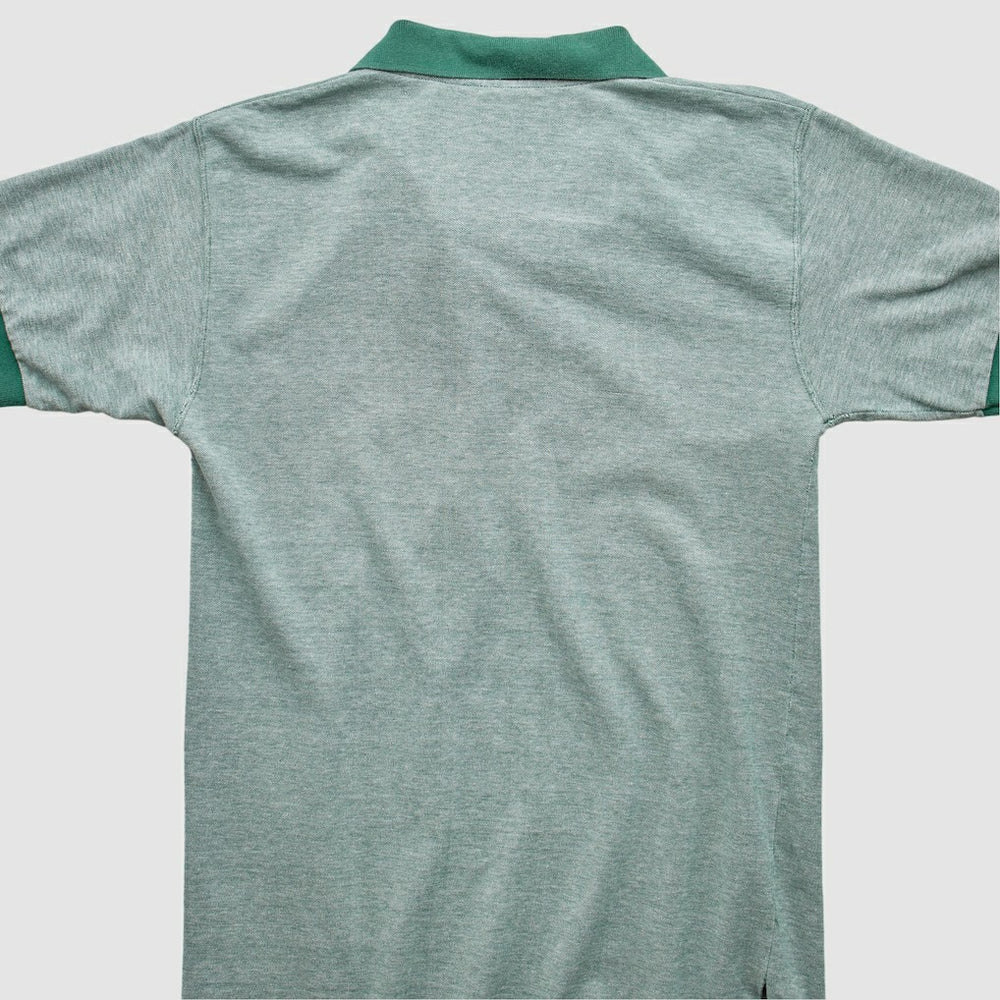 Green Bay Packers Majestic 90s Polo - Heather Gray Vintage - Fanatics
