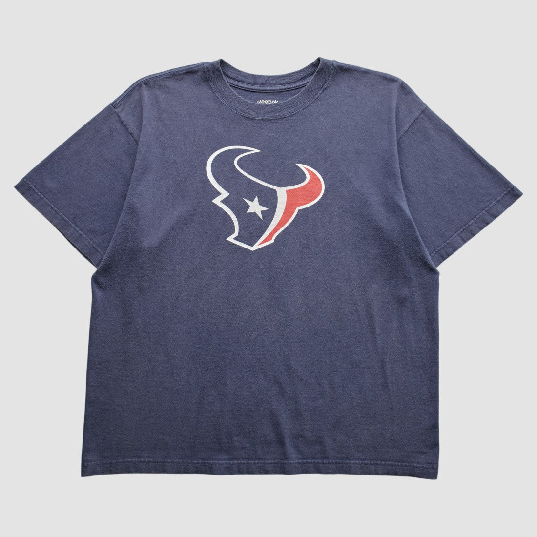 Houston Texans Reebok 2000s T-Shirt - Navy Vintage - Fanatics
