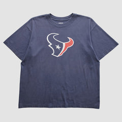 Houston Texans Reebok 2000s T-Shirt - Navy Vintage - Fanatics