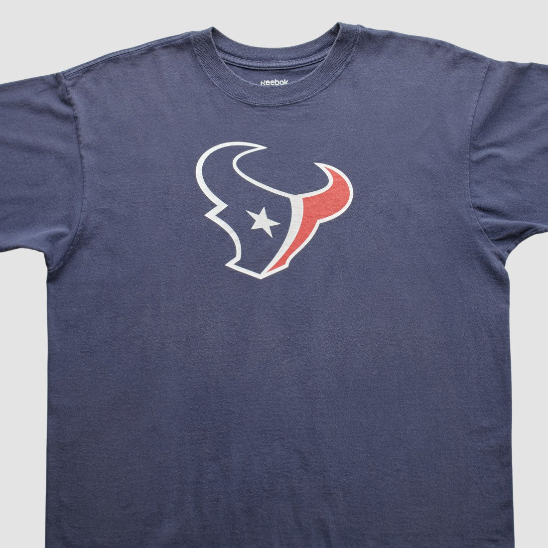 Houston Texans Reebok 2000s T-Shirt - Navy Vintage - Fanatics