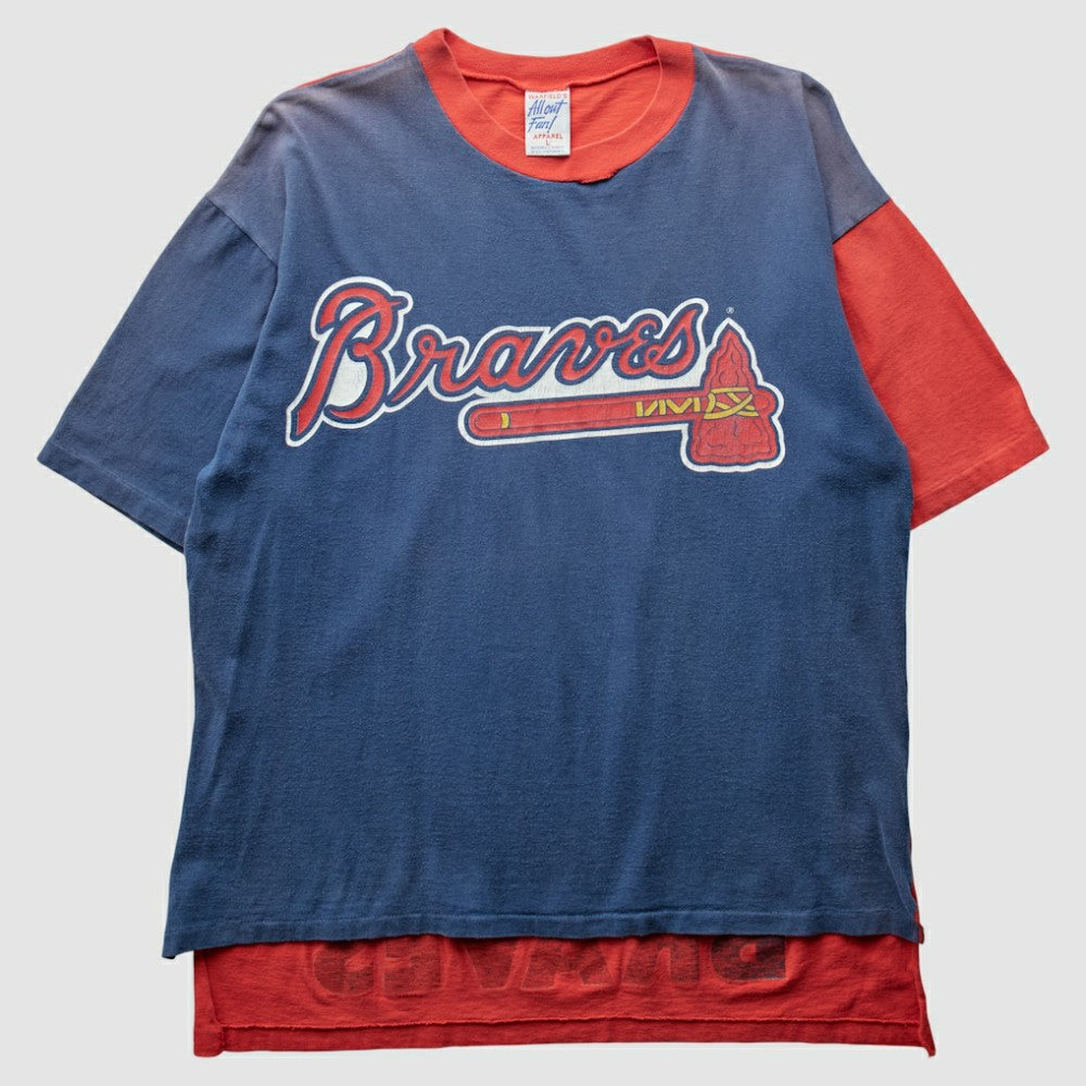 Atlanta Braves All Out Fan! 90s T-Shirt Discount