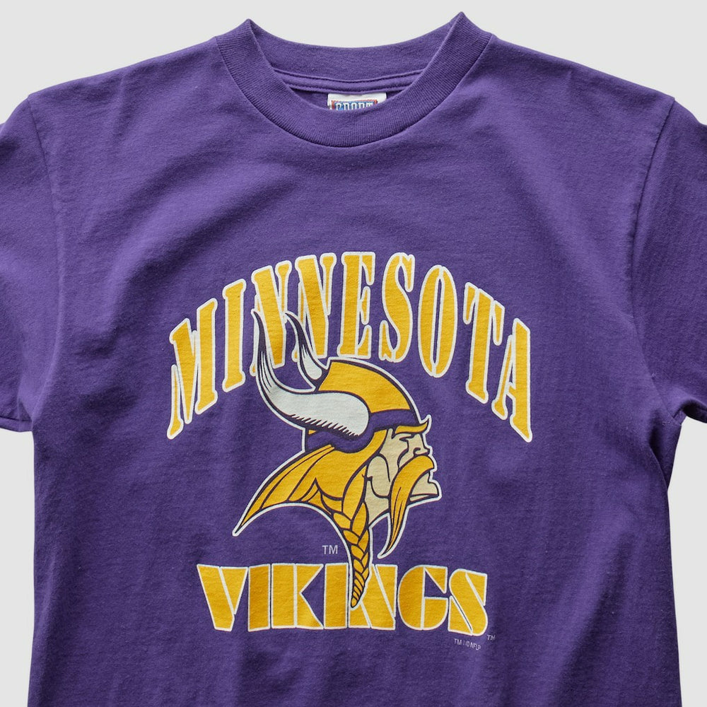 Minnesota Vikings 90s T-Shirt - Purple Vintage - Fanatics