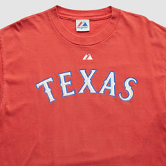 Texas Rangers Majestic 2010 T-Shirt Outlet