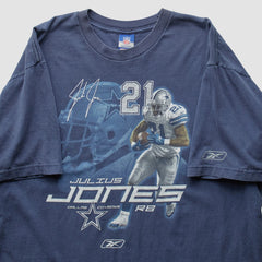 Dallas Cowboys Reebok 2000s T-Shirt - Navy Vintage - Fanatics