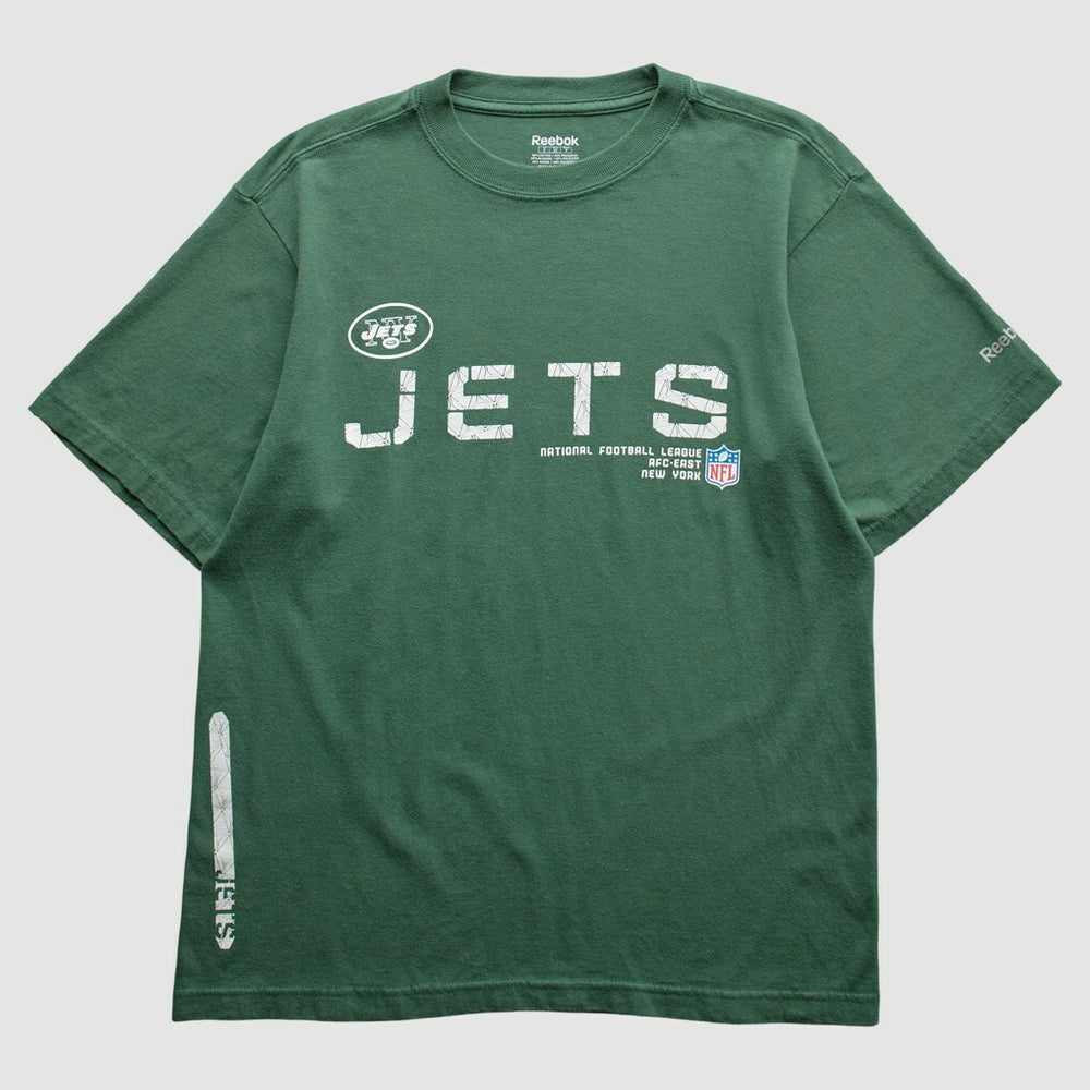 New York Jets Reebok 2000s T-Shirt - Green Vintage - Fanatics