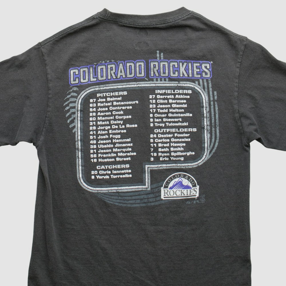 Colorado Rockies Majestic 2009 T-Shirt Outlet
