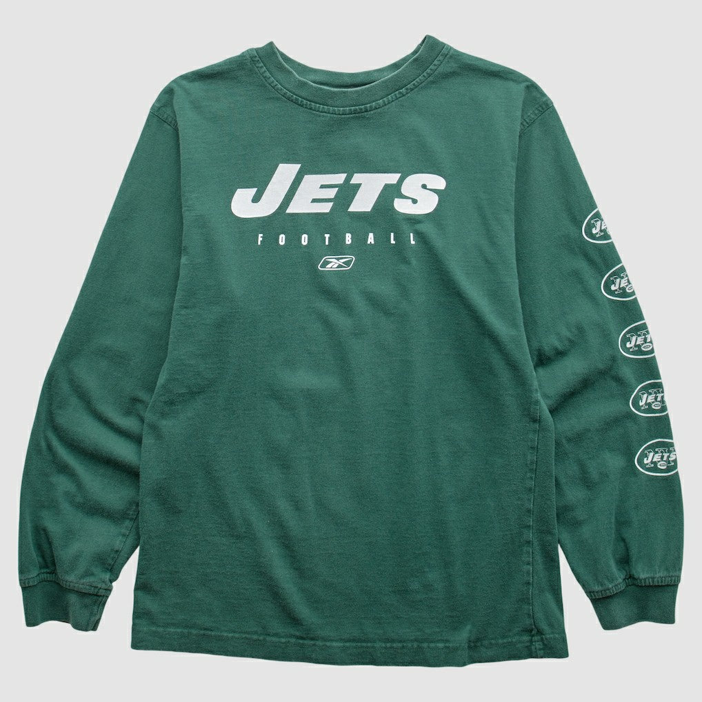 New York Jets Reebok 2000s T-Shirt - Green Vintage - Fanatics