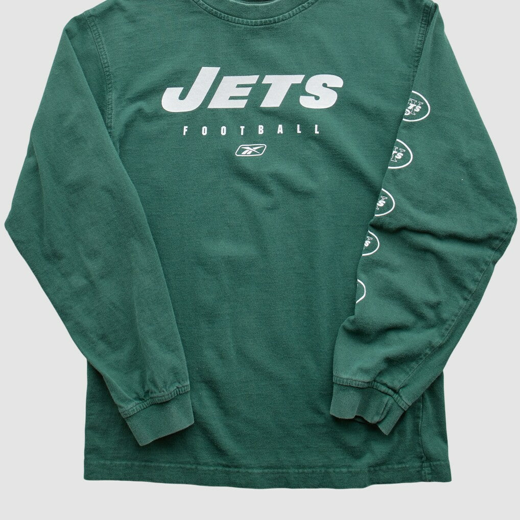 New York Jets Reebok 2000s T-Shirt - Green Vintage - Fanatics