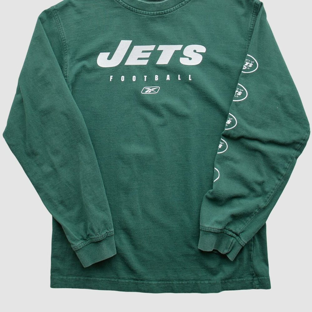 New York Jets Reebok 2000s T-Shirt - Green Vintage - Fanatics
