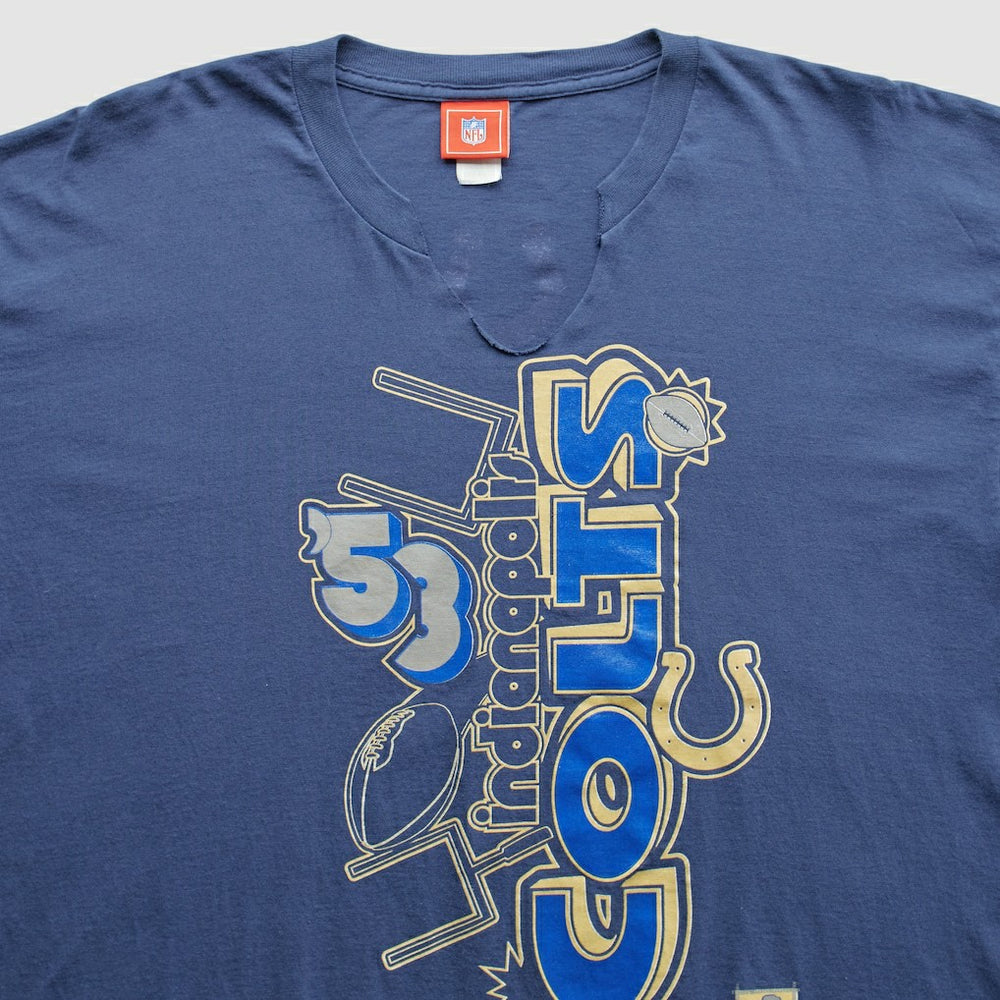 Indianapolis Colts NFL 2000s T-Shirt - Blue Vintage - Fanatics