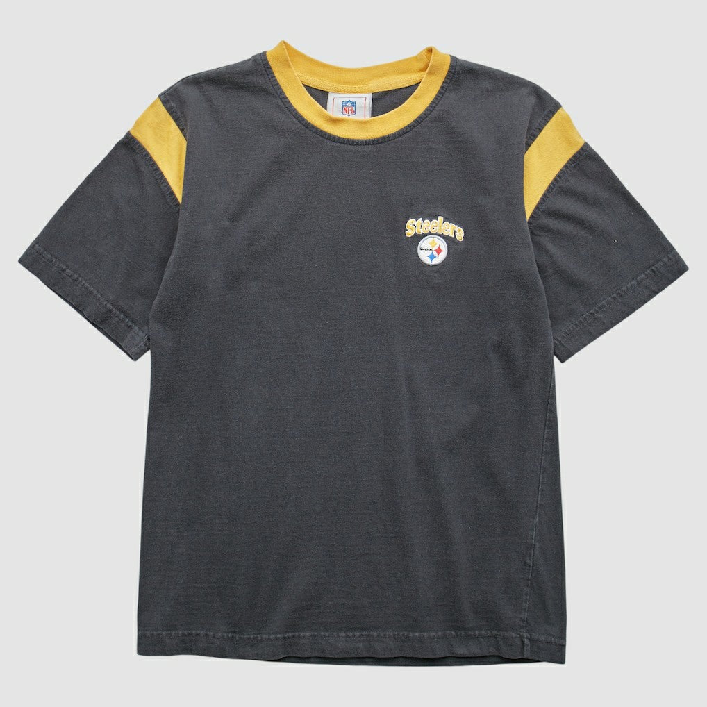 Pittsburgh Steelers NFL 2000s T-Shirt - Black Vintage - Fanatics