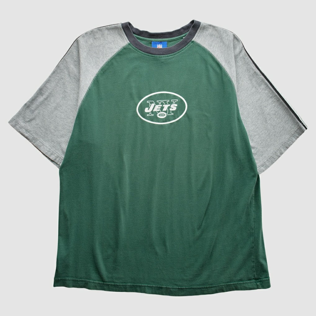 New York Jets Reebok 2000s T-Shirt - Green Vintage - Fanatics