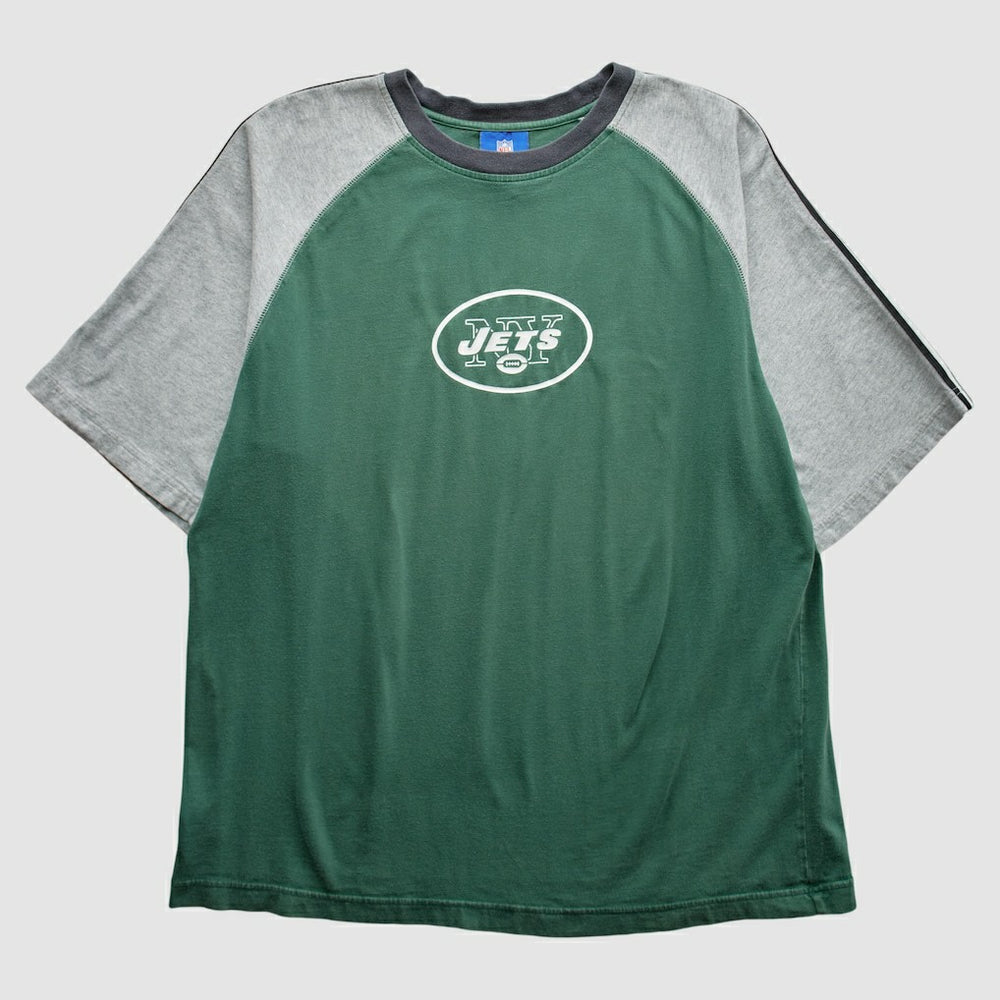 New York Jets Reebok 2000s T-Shirt - Green Vintage - Fanatics