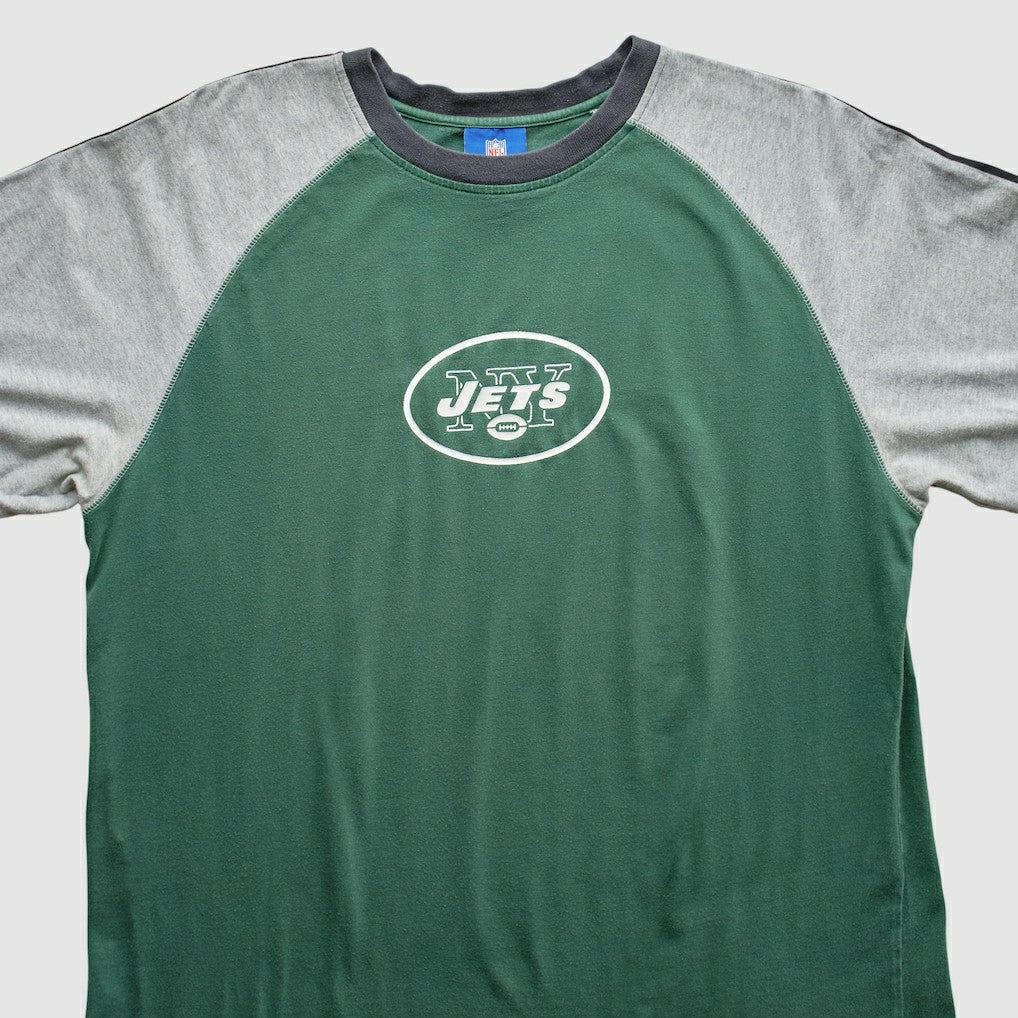 New York Jets Reebok 2000s T-Shirt - Green Vintage - Fanatics