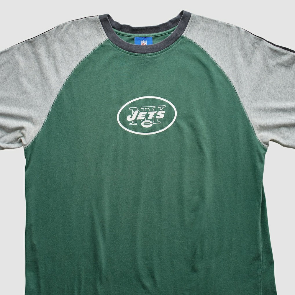 New York Jets Reebok 2000s T-Shirt - Green Vintage - Fanatics