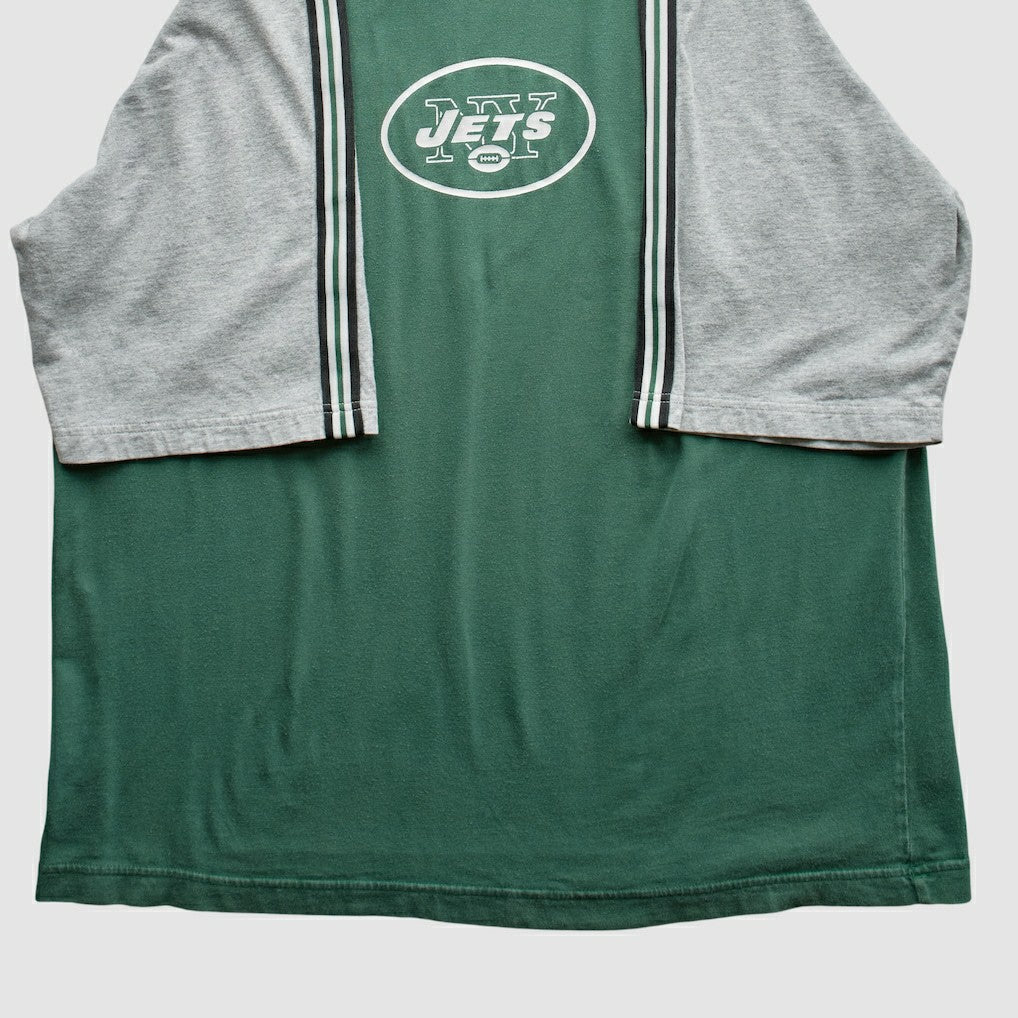 New York Jets Reebok 2000s T-Shirt - Green Vintage - Fanatics
