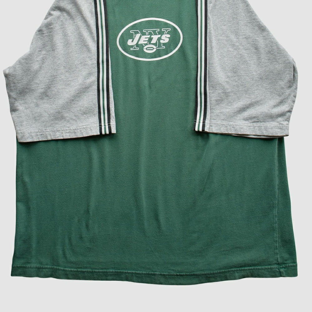 New York Jets Reebok 2000s T-Shirt - Green Vintage - Fanatics