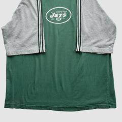 New York Jets Reebok 2000s T-Shirt - Green Vintage - Fanatics