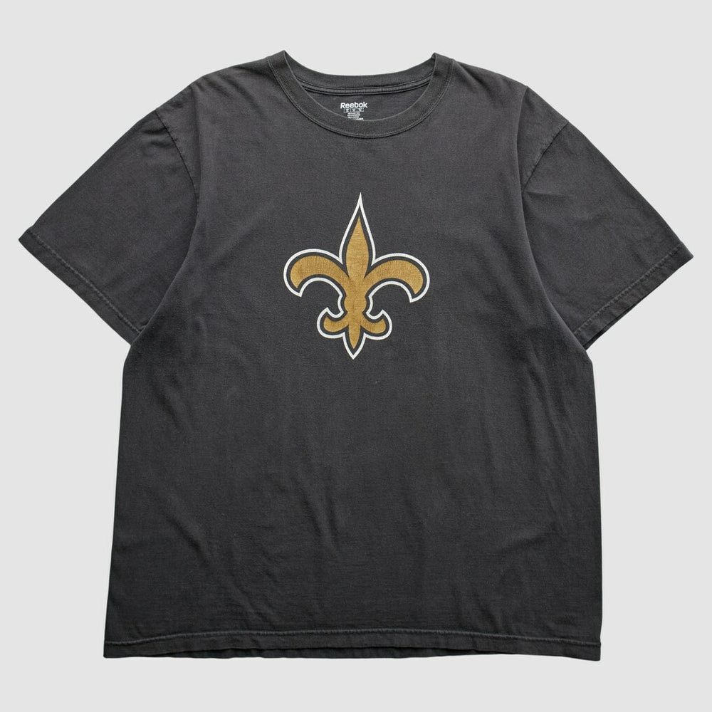 New Orleans Saints Reebok 2000s T-Shirt - Black Vintage - Fanatics