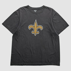 New Orleans Saints Reebok 2000s T-Shirt - Black Vintage - Fanatics