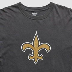 New Orleans Saints Reebok 2000s T-Shirt - Black Vintage - Fanatics