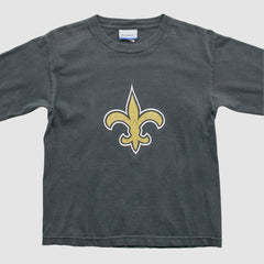 New Orleans Saints Reebok 2000s Long Sleeve T-Shirt - Black Vintage - Fanatics