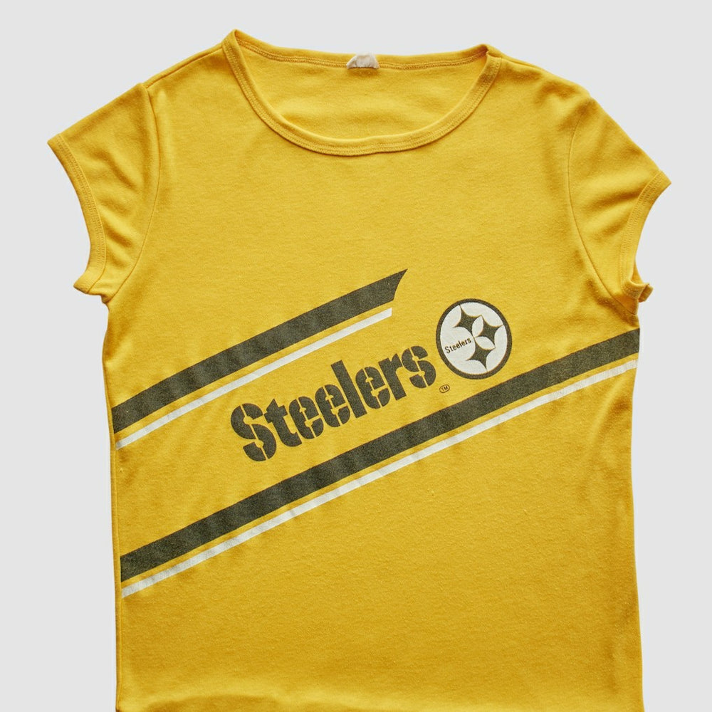 Pittsburgh Steelers 70s T-Shirt - Yellow Vintage - Fanatics