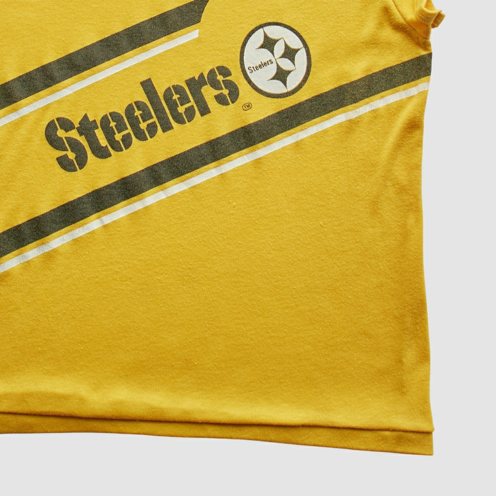 Pittsburgh Steelers 70s T-Shirt - Yellow Vintage - Fanatics