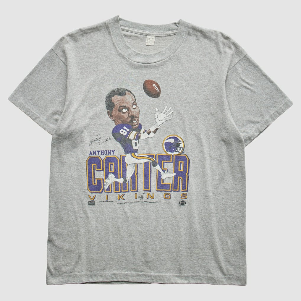 Minnesota Vikings 80s T-Shirt - Gray Vintage - Fanatics