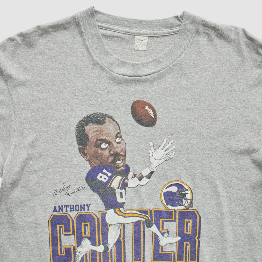 Minnesota Vikings 80s T-Shirt - Gray Vintage - Fanatics