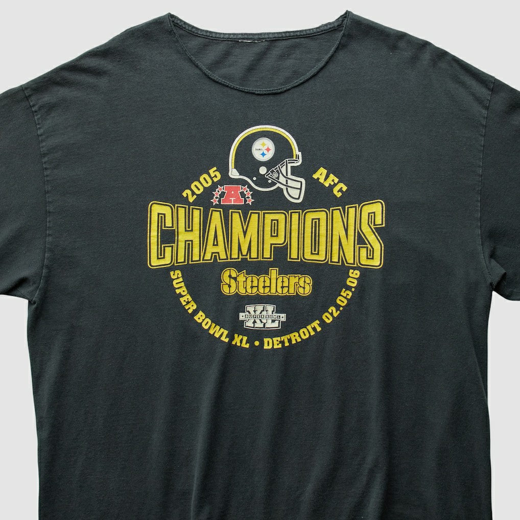 Pittsburgh Steelers 2005 Sweatshirt - Black Vintage - Fanatics