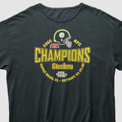 Pittsburgh Steelers 2005 Sweatshirt - Black Vintage - Fanatics