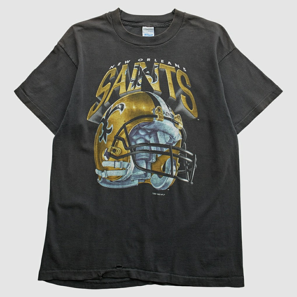 New Orleans Saintsm 1995 T-Shirt - Black Vintage - Fanatics