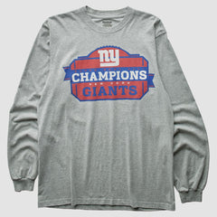 New York Giants Reebok 2012 T-Shirt - Gray Vintage - Fanatics