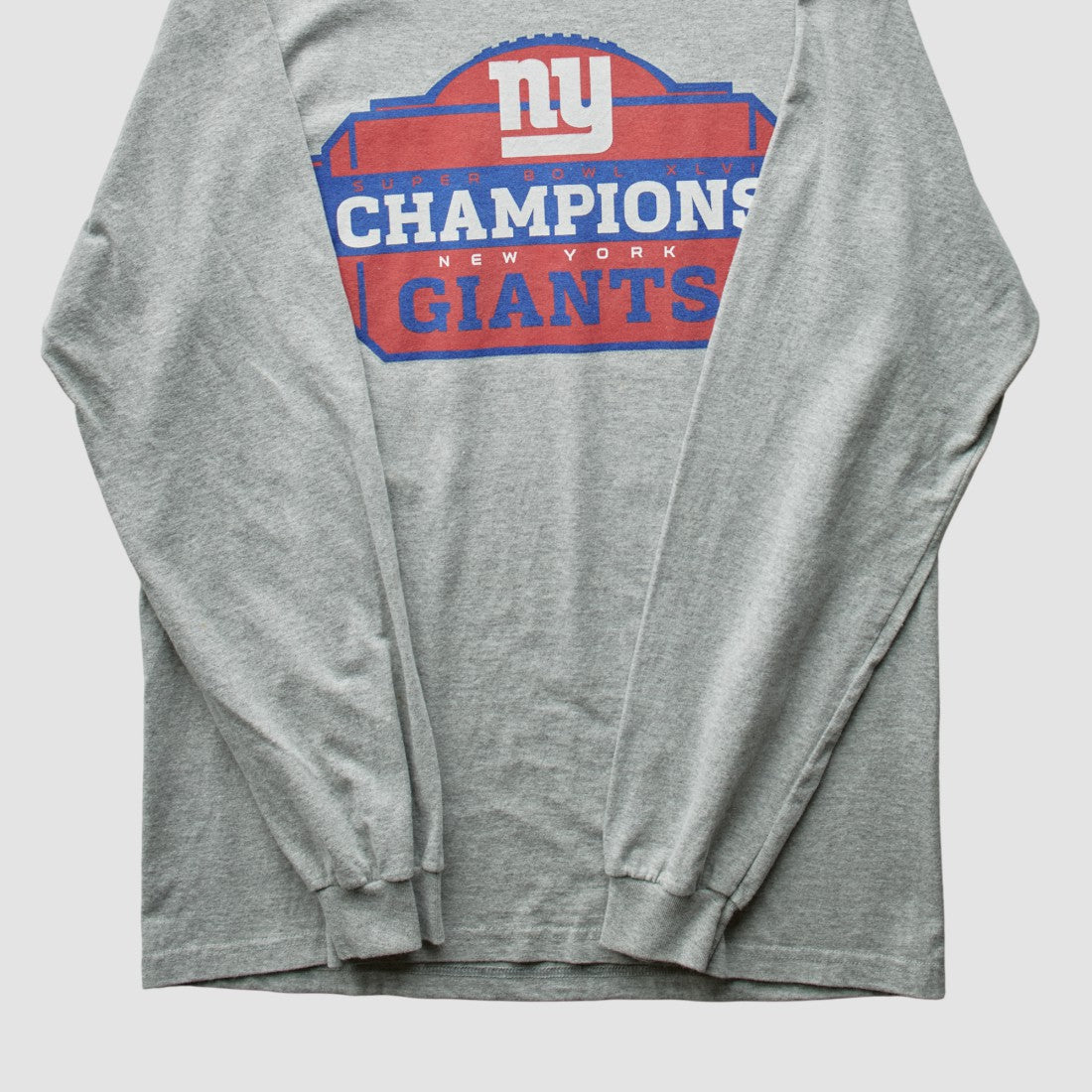 New York Giants Reebok 2012 T-Shirt - Gray Vintage - Fanatics