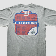 New York Giants Reebok 2012 T-Shirt - Gray Vintage - Fanatics