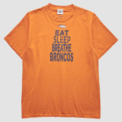 Denver Broncos NFL 2000s T-Shirt - Orange Vintage - Fanatics