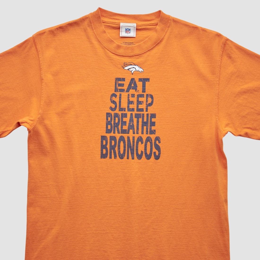 Denver Broncos NFL 2000s T-Shirt - Orange Vintage - Fanatics