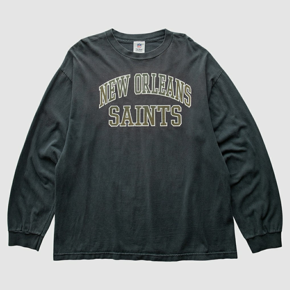 New Orleans Saints 2000s T-Shirt - Black Vintage - Fanatics