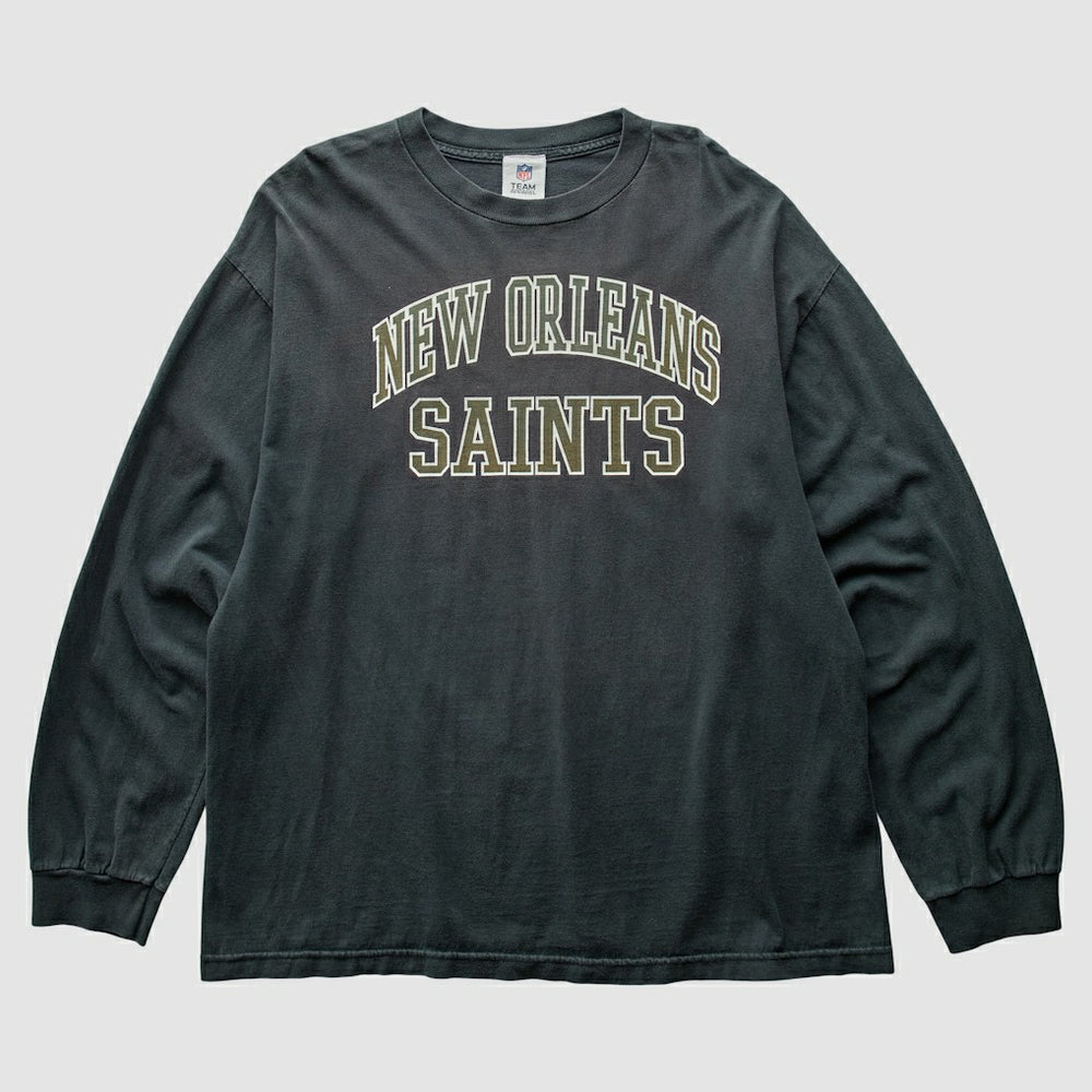 New Orleans Saints 2000s T-Shirt - Black Vintage - Fanatics
