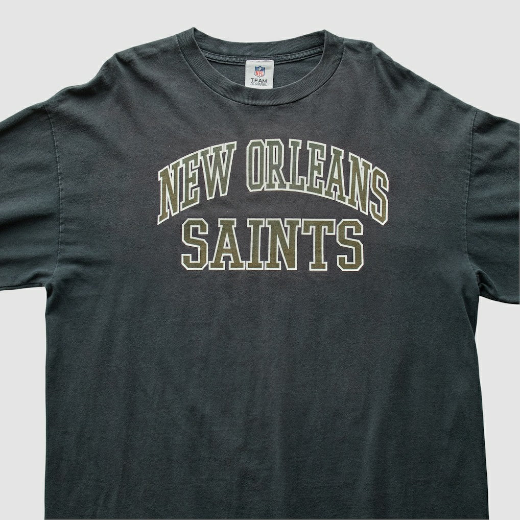 New Orleans Saints 2000s T-Shirt - Black Vintage - Fanatics