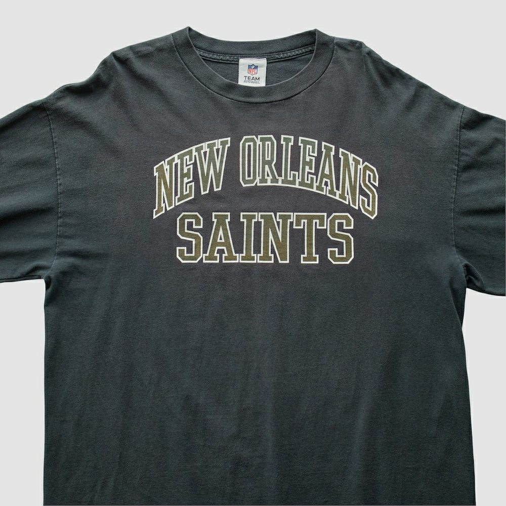New Orleans Saints 2000s T-Shirt - Black Vintage - Fanatics