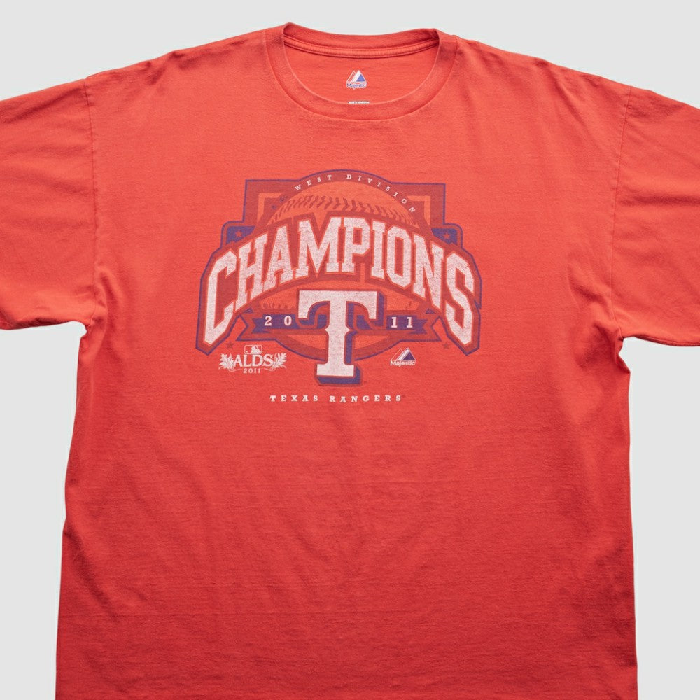 Texas Rangers Majestic 2011 T-Shirt Sale
