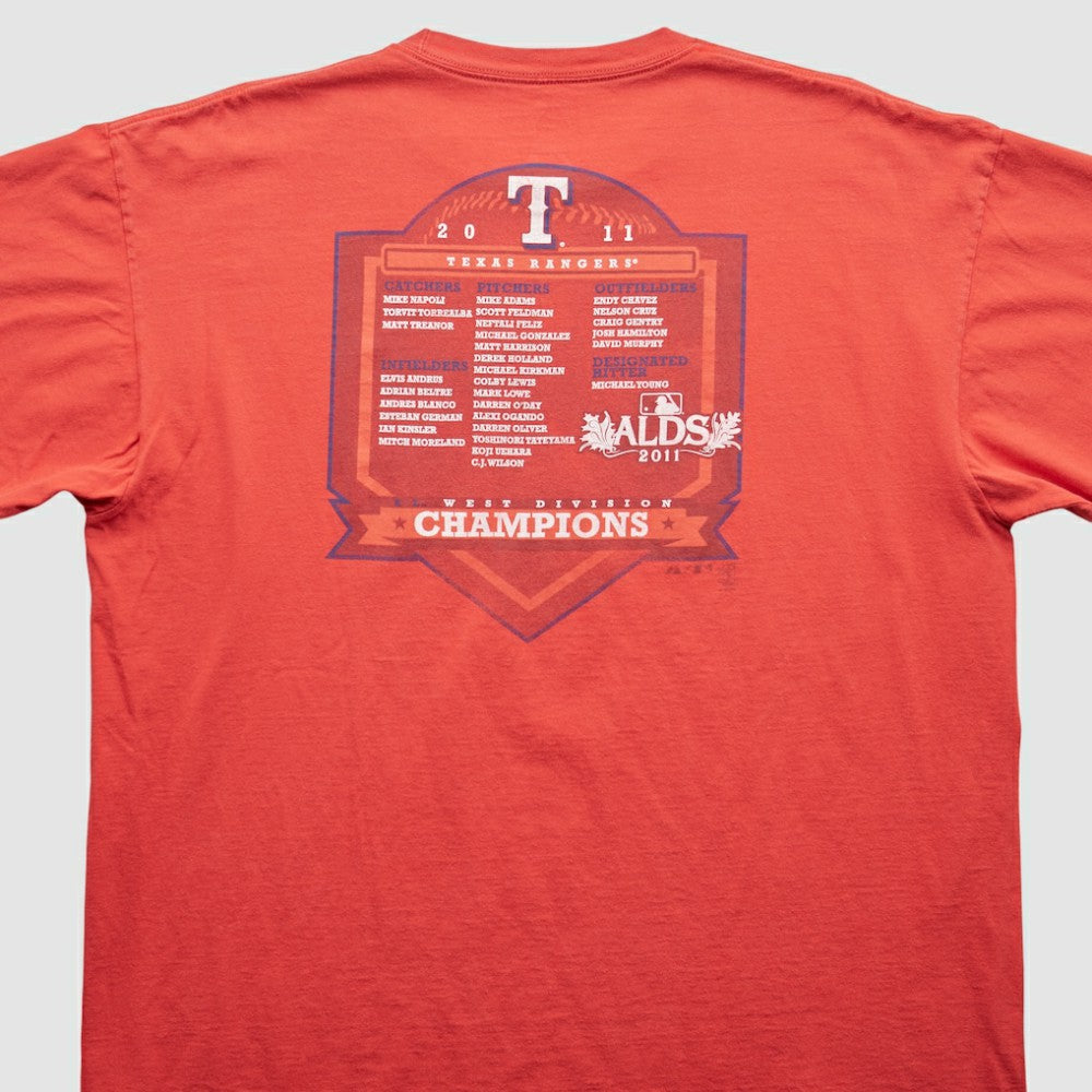 Texas Rangers Majestic 2011 T-Shirt Sale