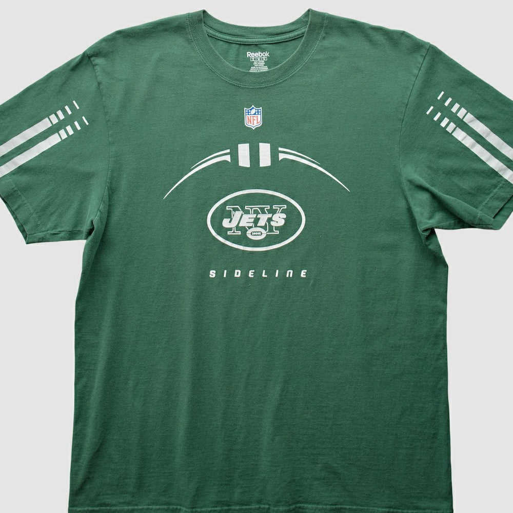 New York Jets Reebok 2000s T-Shirt - Green Vintage - Fanatics