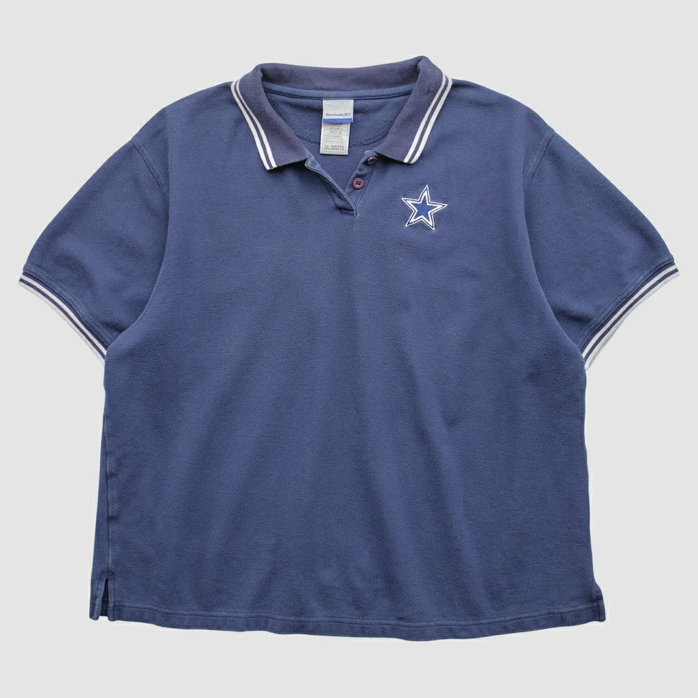 Dallas Cowboys Reebok 2000s Polo - Navy Vintage - Fanatics