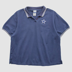 Dallas Cowboys Reebok 2000s Polo - Navy Vintage - Fanatics